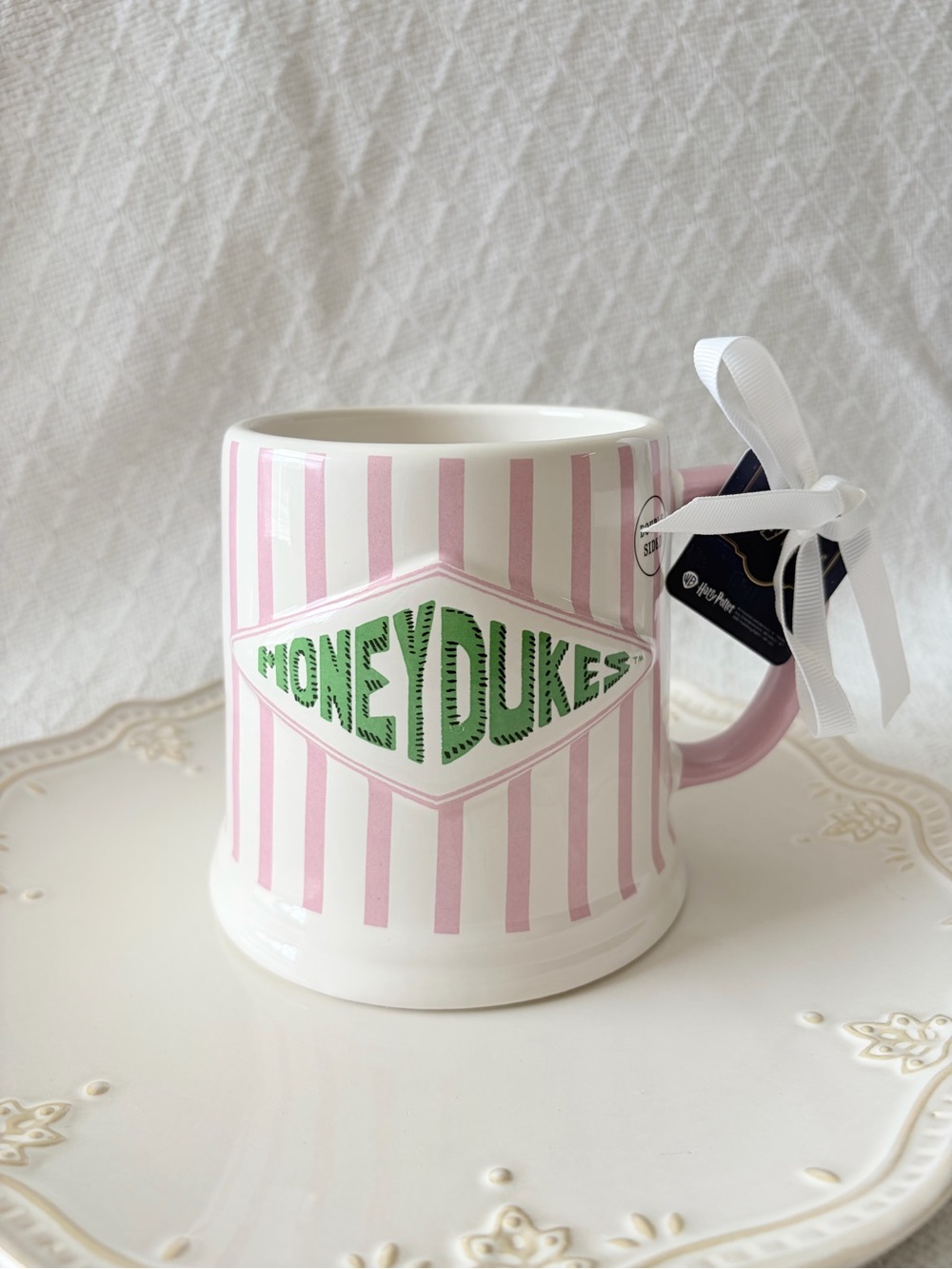 Harry Potter × Rae Dunn Honeydukes "sweet treats" Double Sided Ceramic Mug
